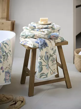 PIP STUDIO | Duschtuch 70x140cm SECRET GARDEN Weiss-Blau | 